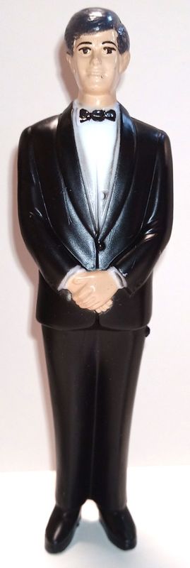 CAKE TOPPER MALE FIGURE, HISPANIC (BLACK HAIR) CAKE TOPPER MALE FIGURE, HISPANIC (BLACK HAIR)