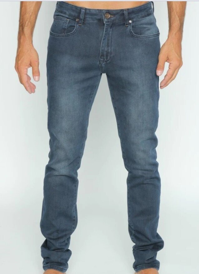 EIGHT X SLIM FIT STRETCH FADED DARK JEANS EIGHT X SLIM FIT STRETCH FADED DARK JEANS, Size: 30