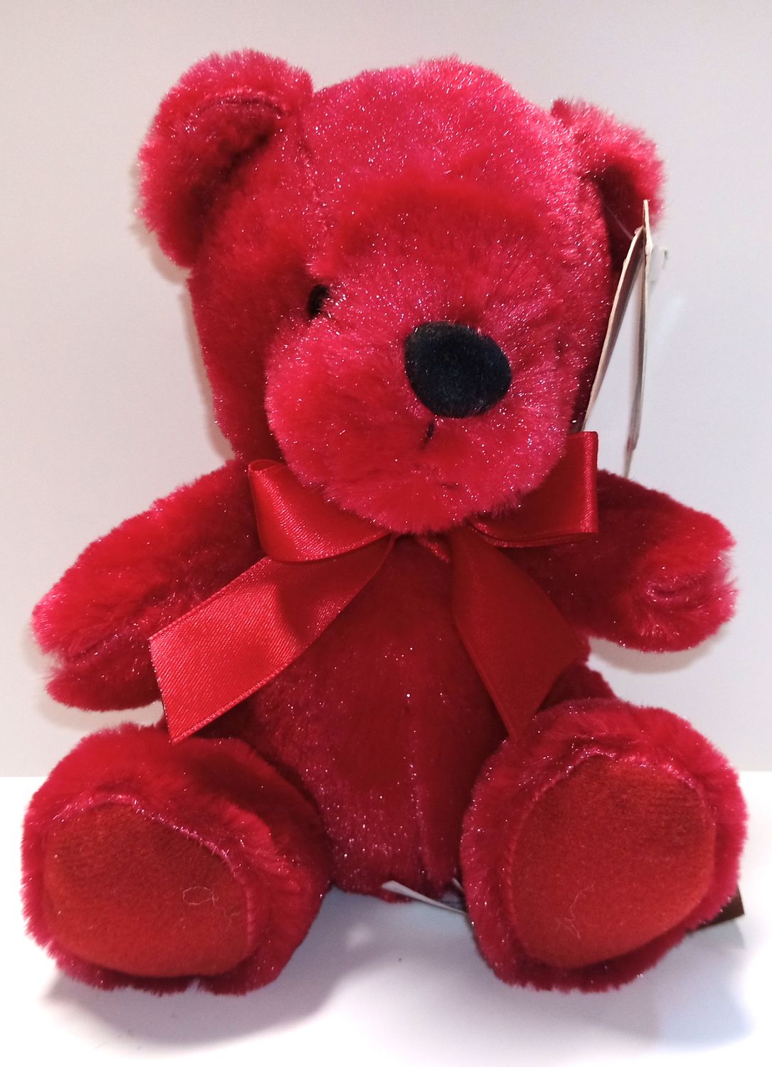 TEDDY BEAR 6" RED