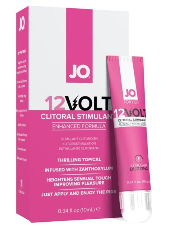 JO 12VOLT CLITORAL STIMULANT .34OZ JO 12VOLT CLITORAL STIMULANT .34OZ