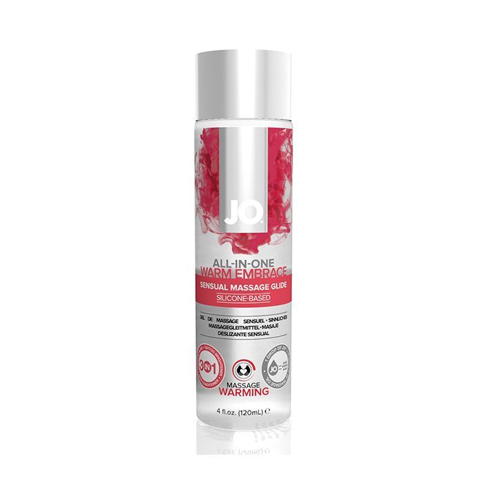 JO ALL IN ONE MASSAGE GLIDE WARMING 4OZ