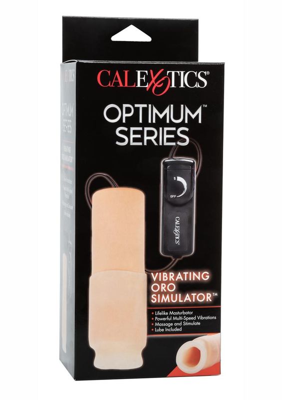 OPTIMUM SERIES VIBRATING ORO STIMULATOR WITH WIRED REMOTE