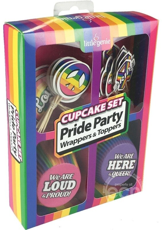 PRIDE CUPCAKE TOPPER SET (DISC.)
