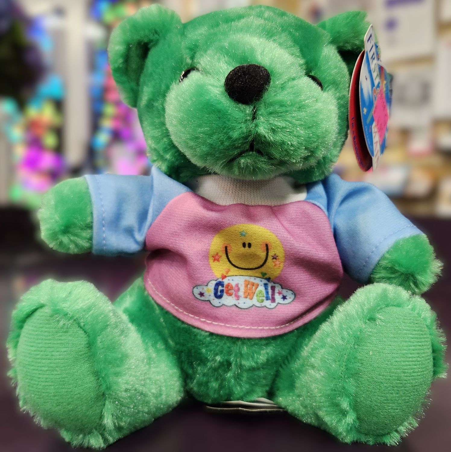 TEDDY BEAR T-SHIRT, GET WELL TEDDY BEAR T-SHIRT, GET WELL