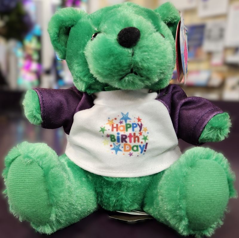 TEDDY BEAR T-SHIRT, HAPPY BIRTHDAY