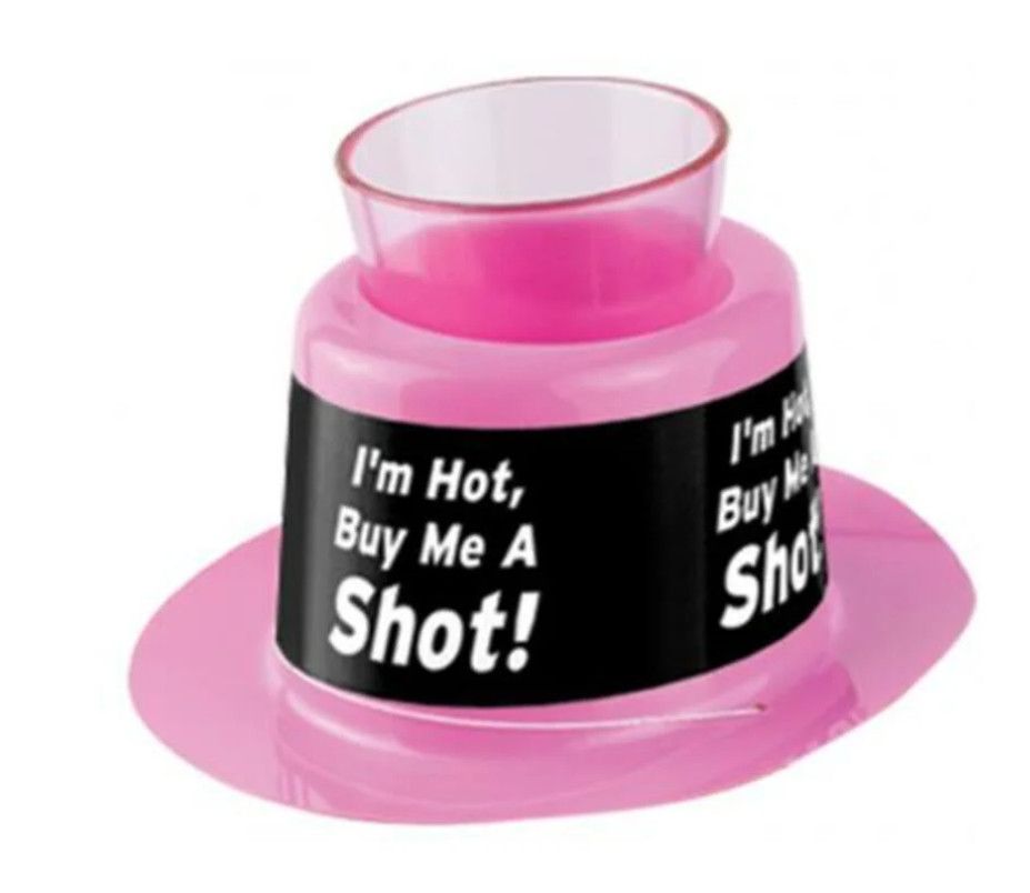 SHOT GLASS PARTY HAT (DISC.) SHOT GLASS PARTY HAT (DISC.)