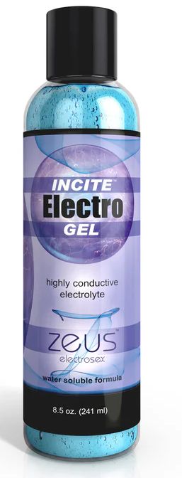 Zeus Electrosex Gel Blue 8oz