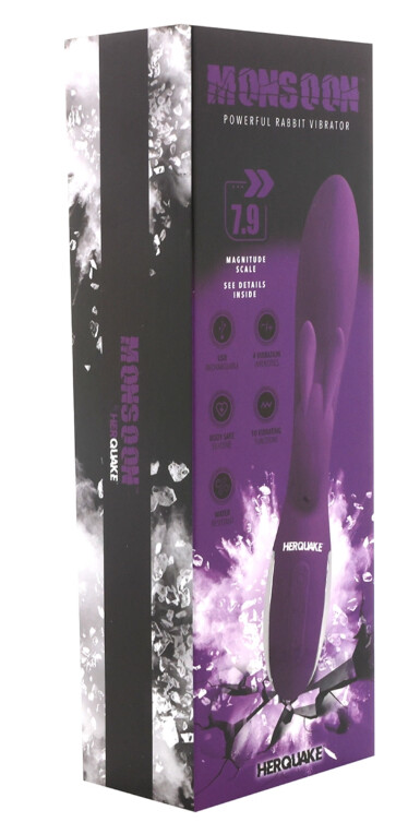 MONSOON RABBIT VIBE PURPLE MONSOON RABBIT VIBE PURPLE