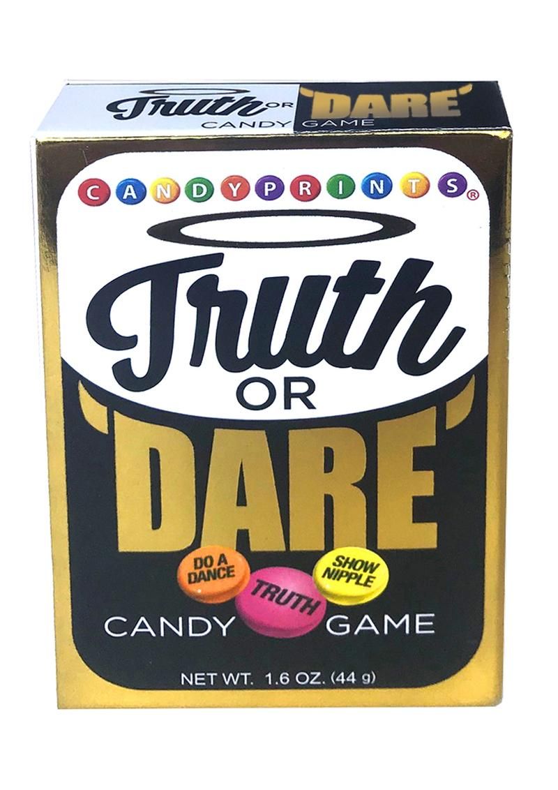 CANDY PRINTS TRUTH OR DARE CANDY GAME SINGLE BOX 1.6oz
