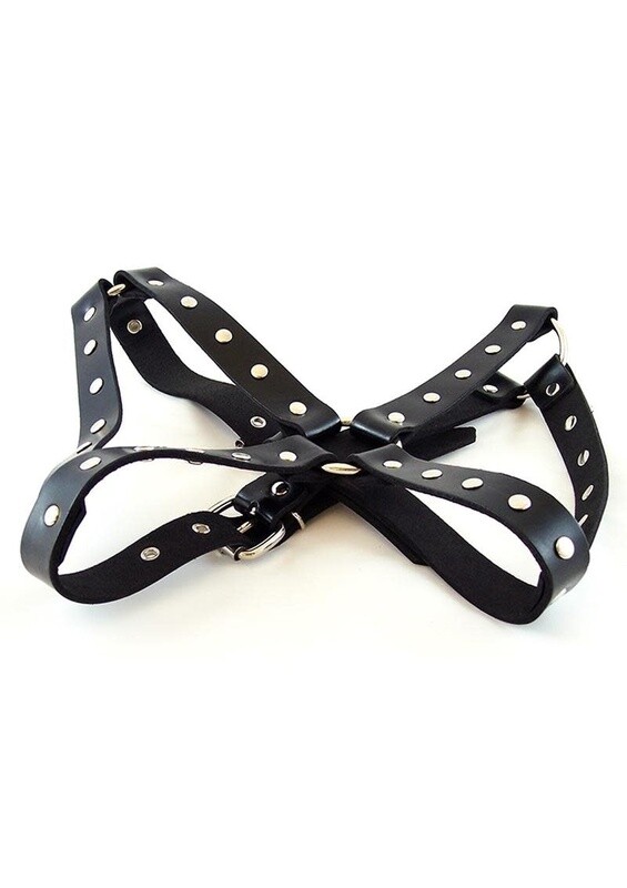 ROUGE FEMALE CHEST HARNESS BLACK ROUGE FEMALE CHEST HARNESS BLACK