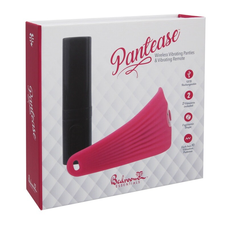 PANTEASE WIRELESS VIBRATING PANTIES & REMOTE
