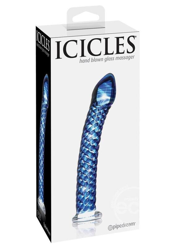 ICICLES NO 29 RIBBED G SPOT WAND 7inch