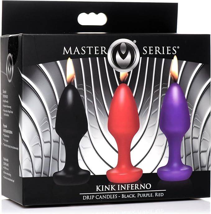 MASTER SERIES KINK INFERNO DRIP CANDLES (DISC.) MASTER SERIES KINK INFERNO DRIP CANDLES (DISC.)