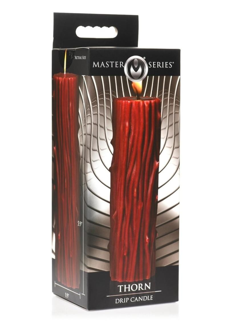 MASTER SERIES THORN DRIP CANDLE BROWN MASTER SERIES THORN DRIP CANDLE BROWN