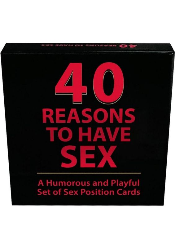 40 REASONS TO HAVE SEX COUPLES CARD GAME 40 REASONS TO HAVE SEX COUPLES CARD GAME