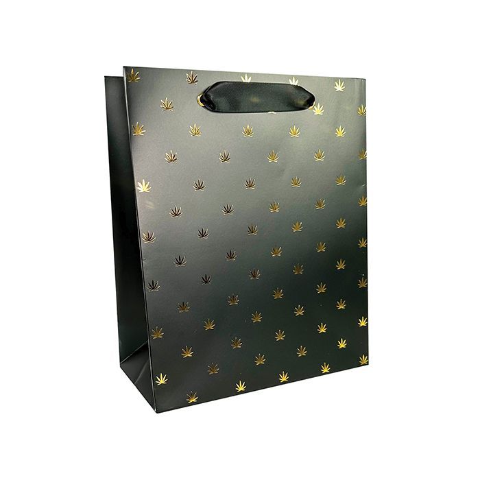 POLKA POT GIFT BAG POLKA POT GIFT BAG, Color: BLACK & GOLD (DISC.)