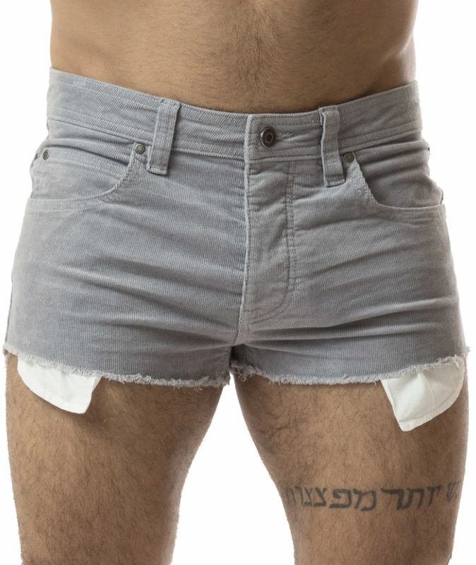 NASTY PIG CORD DUKE SHORTS GREY