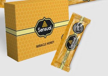 SENSUAL MIRACLE HONEY 72 HOUR ORIGINAL FORMUALTION (YELLOW), Size: 15g SACHET