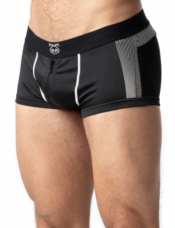 NASTY PIG RAMROD TRUNK SHORT BLACK & WHITE