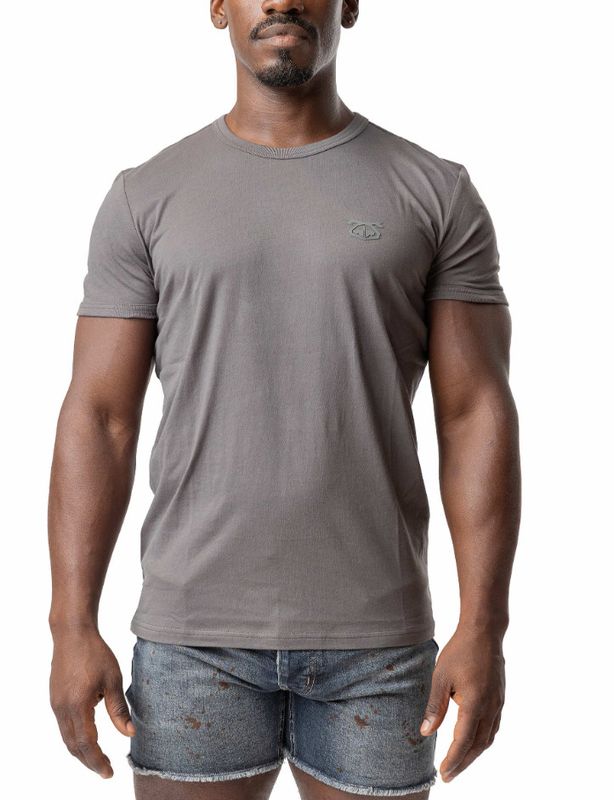 NASTY PIG BRANDMARK TEE CHARCOAL GREY