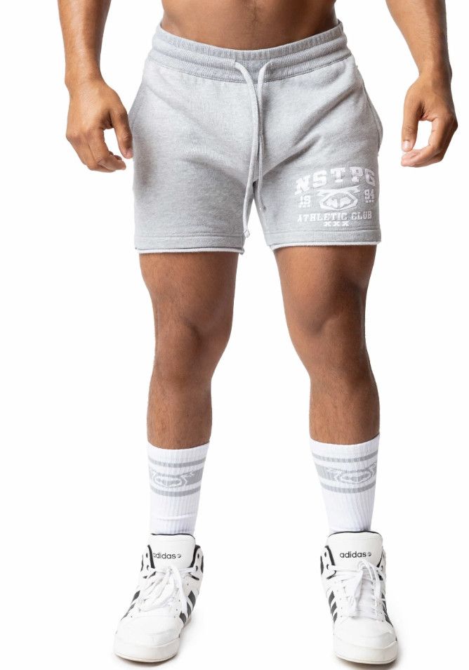 NASTY PIG ATHLETIC CLUB RUGBY SHORT HEATHER GREY