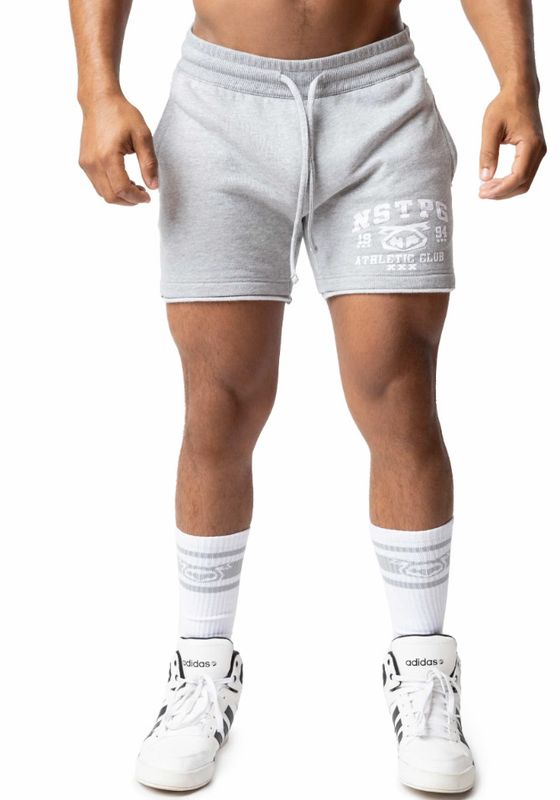 NASTY PIG ATHLETIC CLUB RUGBY SHORT HEATHER GREY