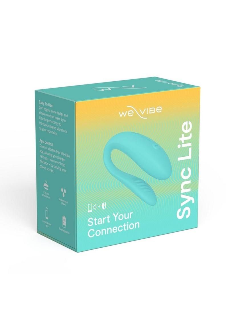 WE VIBE SYNC LITE AQUA APP CONTROL COUPLES VIBRATOR WE VIBE SYNC LITE AQUA APP CONTROL COUPLES VIBRATOR