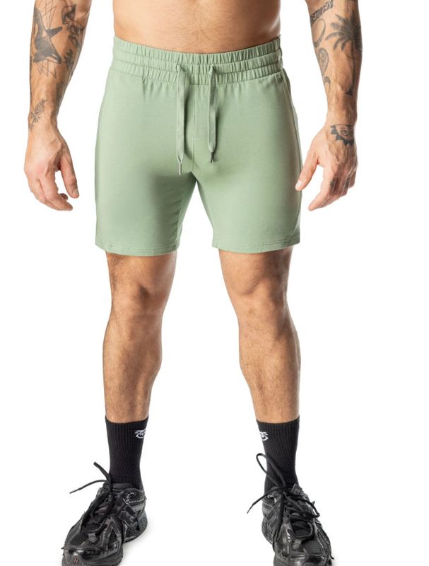 NASTY PIG DELTA RUGBY SHORT HEDGE GREEN