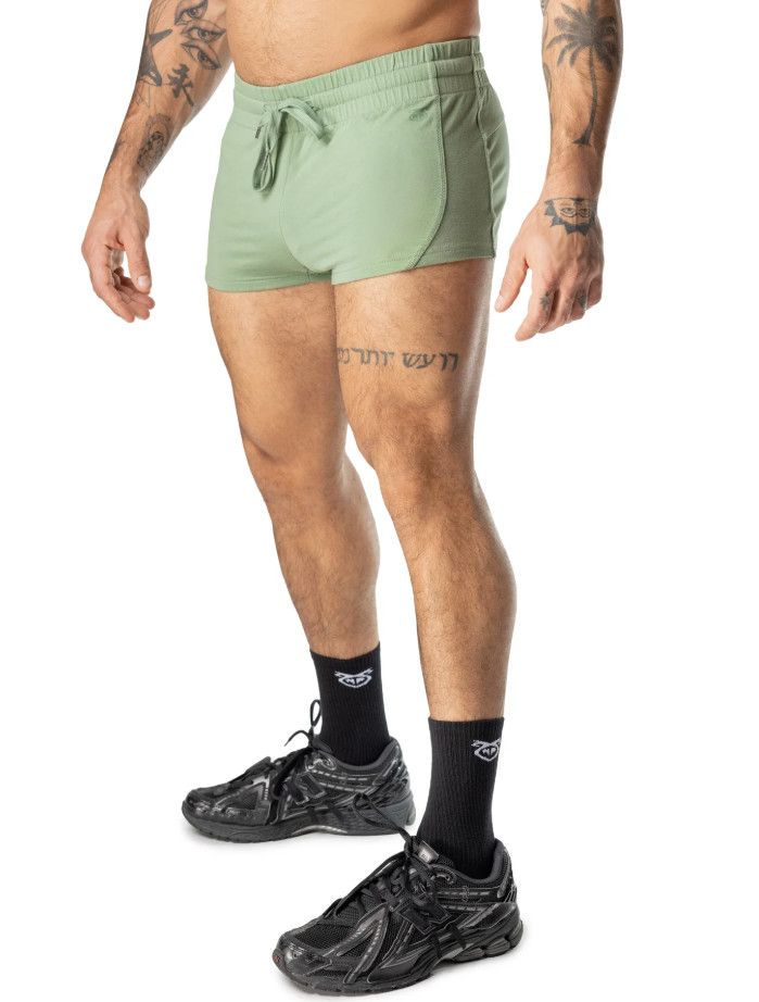 NASTY PIG DELTA TRUNK SHORT HEDGE GREEN, Size: SMALL
