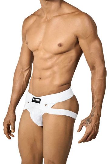 MOB EROTICWEAR X-JOCK WHITE