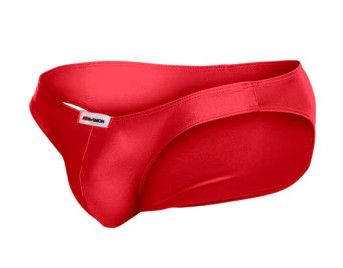 JUSTIN + SIMON CLASSIC BIKINI RED, Size: SMALL