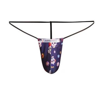 JUSTIN + SIMON CLASSIC G-STRING BULGE FUN PRINTS MEXICO