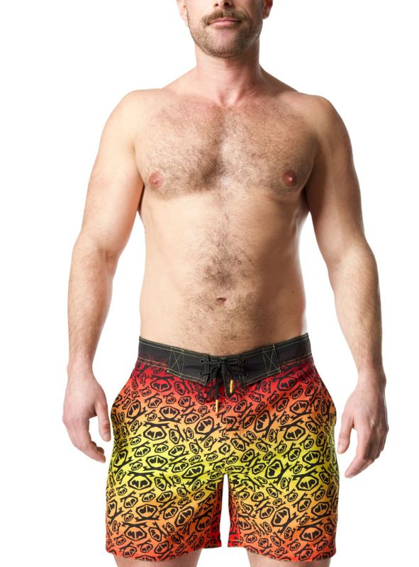NASTY PIG SUNSET BOARD SHORT
