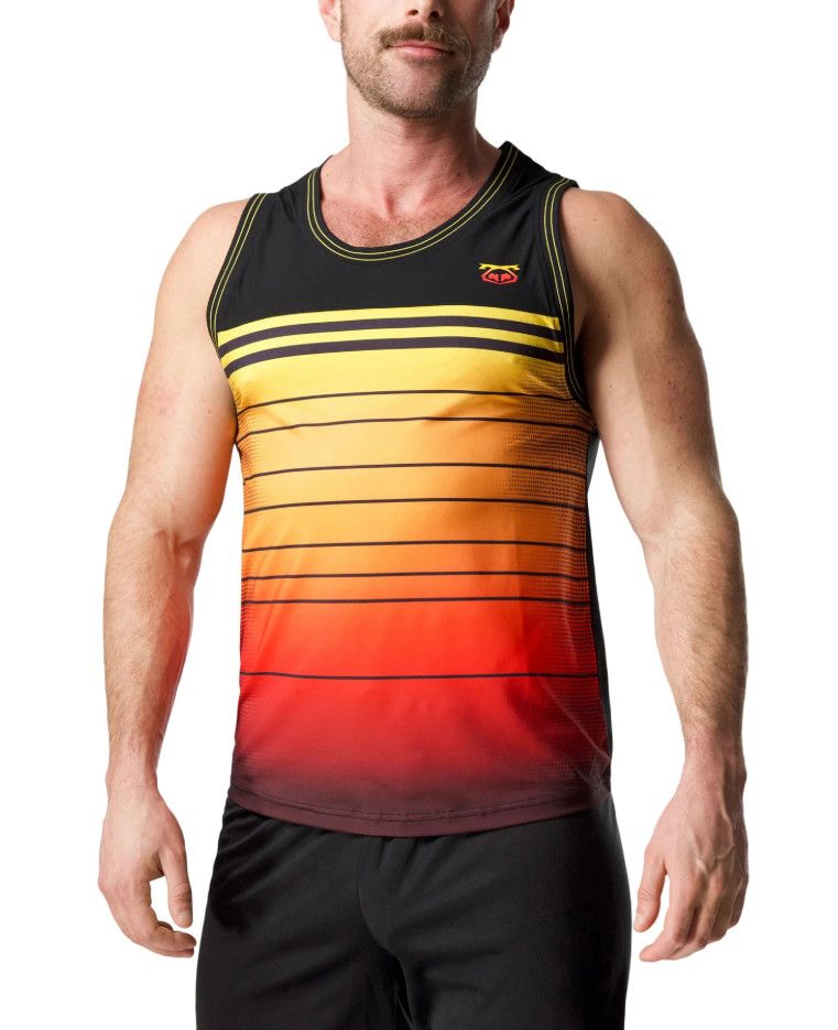 NASTY PIG SUNSET TANK TOP, Size: SMALL
