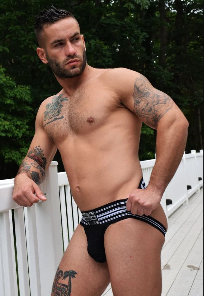 BREEDWELL CUMDUMP JOCK BLACK BREEDWELL CUMDUMP JOCK BLACK, Size: SMALL