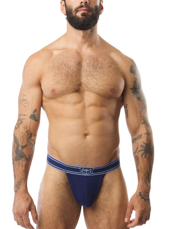 NASTY PIG CORE THONG MIDNIGHT NAVY & PERRY BLUE NASTY PIG CORE THONG MIDNIGHT NAVY & PERRY BLUE