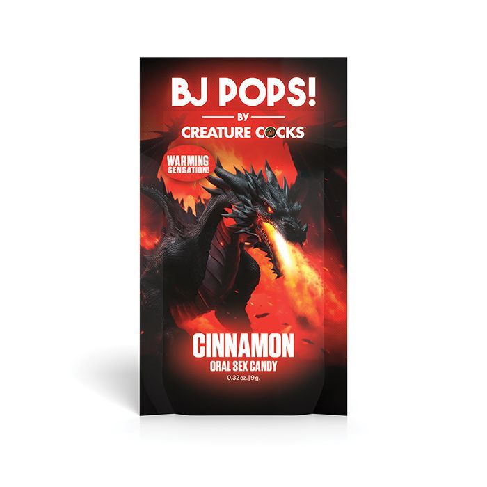 BY POPS! BY CREATURE COCKS, Flavor: WARMING CINNAMON