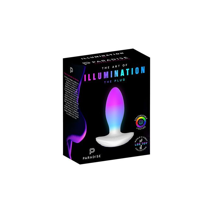 Illumination THE Plug Light Up Vibrating Plug Illumination THE Plug Light Up Vibrating Plug