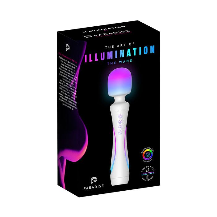 Illumination THE Wand Light Up Vibrating Wand