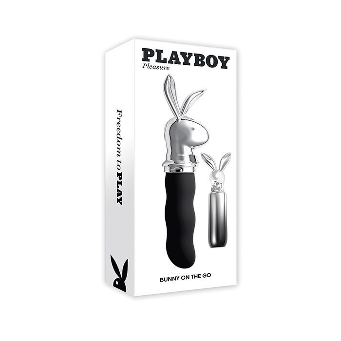 PLAYBOY PLEASURE BUNNY ON THE GO VIBRATOR PLAYBOY PLEASURE BUNNY ON THE GO VIBRATOR
