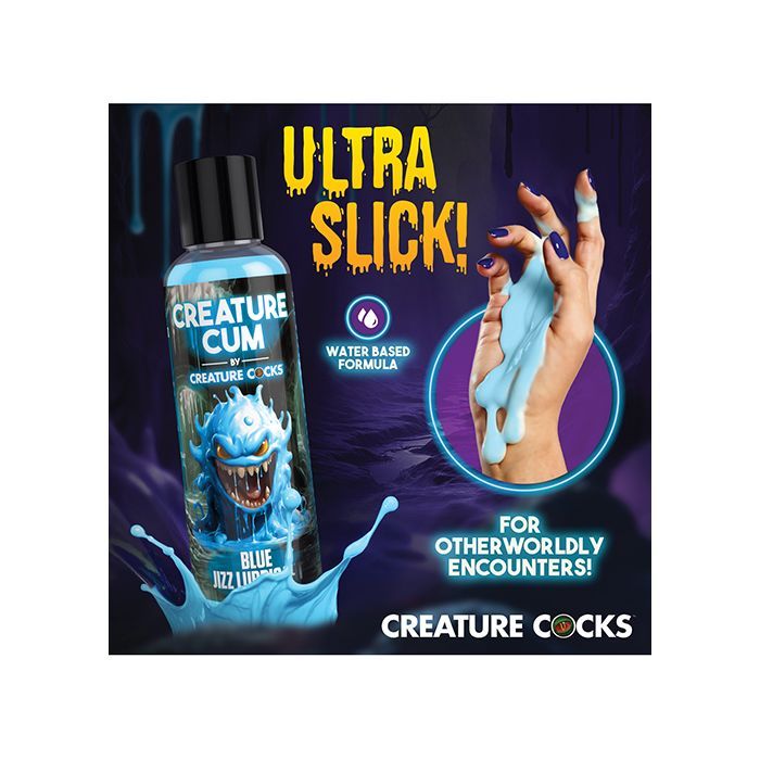CREATURE COCKS CREATURE CUM BLUE WATER BASED LUBRICANT