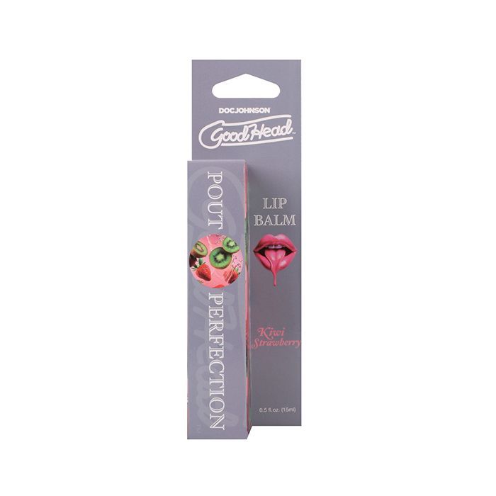 GOODHEAD POUT PERFECTION LIP BALM, Flavor: KIWI STRAWBERRY