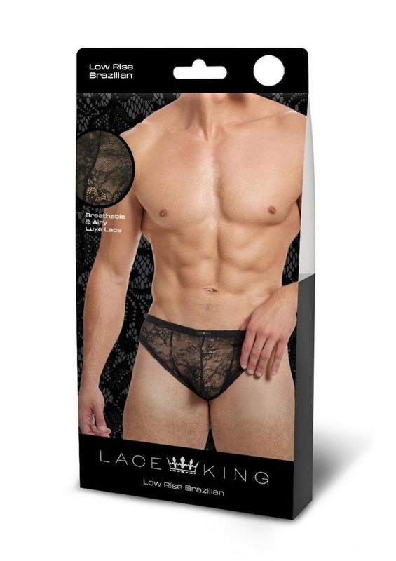 Lace King Lace Bikini Black