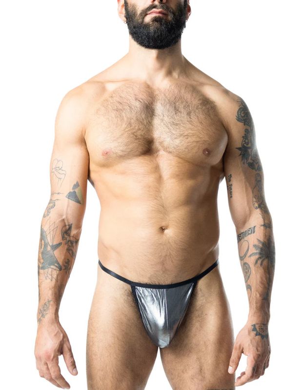 Nasty Pig Chromium Thong Chrome