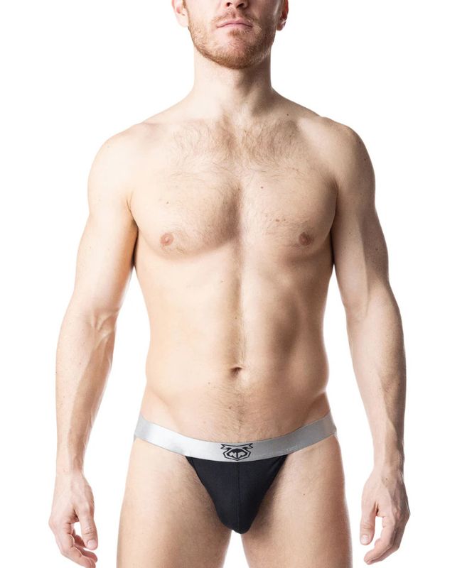 Nasty Pig Chromium Jock Strap Chrome & Black Nasty Pig Chromium Jock Strap Chrome & Black
