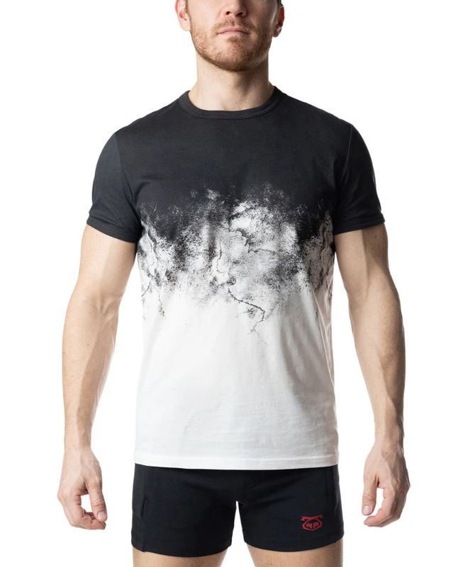 Nasty Pig Oxidize Brandmark Tee Black & White