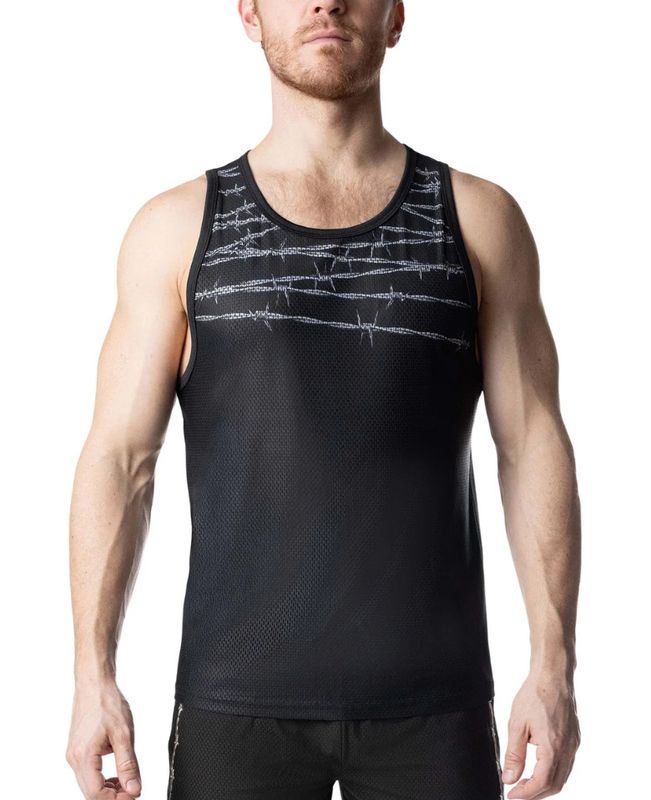 Nasty Pig Barbed Wire Tank Top Black