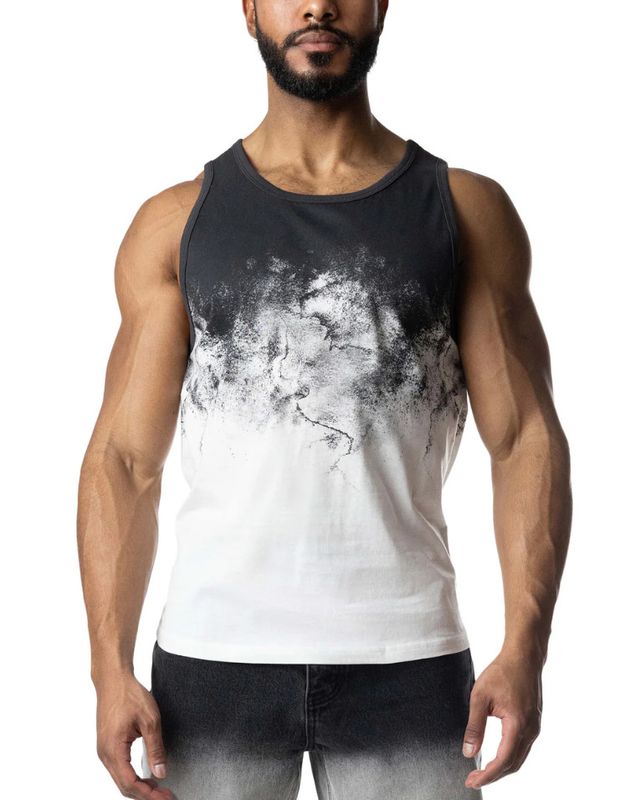 Nasty Pig Oxidize Brandmark Tank Top Black & White