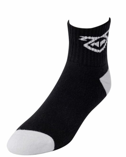 NASTY PIG FLASHER SOCKS BLACK & WHITE