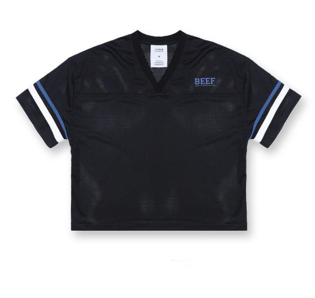 JJ Malibu JJ Varsity V-Neck Jersey Black JJ Malibu JJ Varsity V-Neck Jersey Black, Size: Small